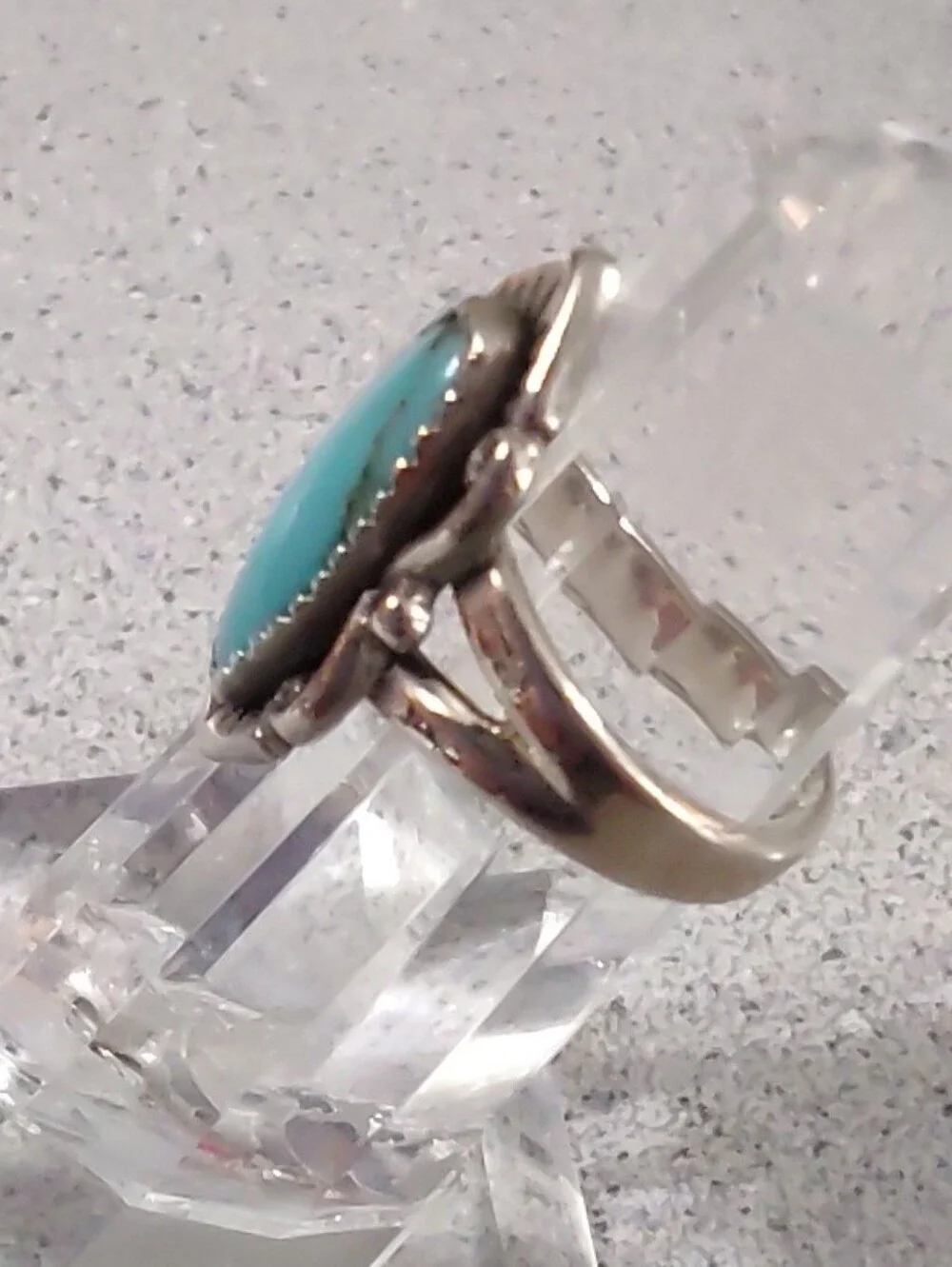 Sterling Turquoise Ring(6)